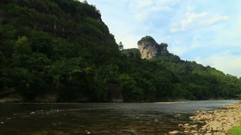 Wuyi mountain time lapse Stock Footage 168105060