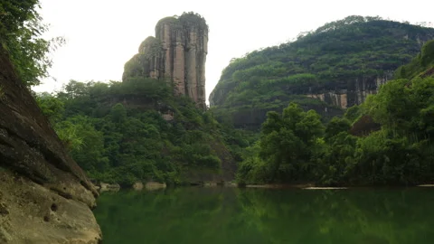 Wuyi mountain time lapse Vidéo 168105286