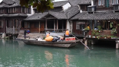 Wuzhen Village Stock Footage 97614465