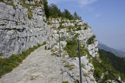 WW Monte Cengio Stock Photos