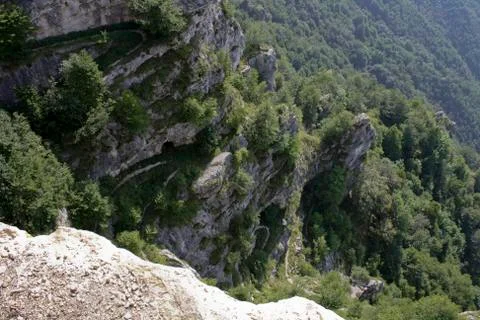 WW Monte Cengio Stock Photos