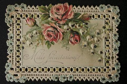 WW Postcard, horizontally Foto stock
