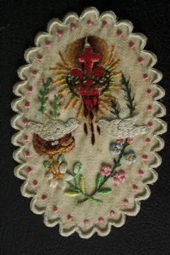 WW Postcard, vertically Stock Photos