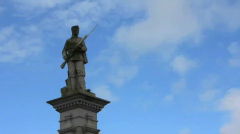 WW1 memorial timelapse Video stock 858566