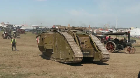 Ww1 tank 1 動画素材 144122956