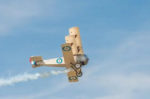 WW1 triplane Stock Photos
