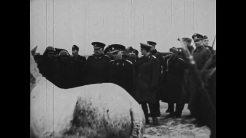 WW2 - Erich von Manstein and dictator An... | Stock Video | Pond5