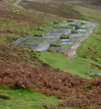 WW2 Radar Station Foto stock