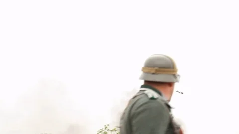 WW2 Russian Planes charge Germans  库存影片 87441968