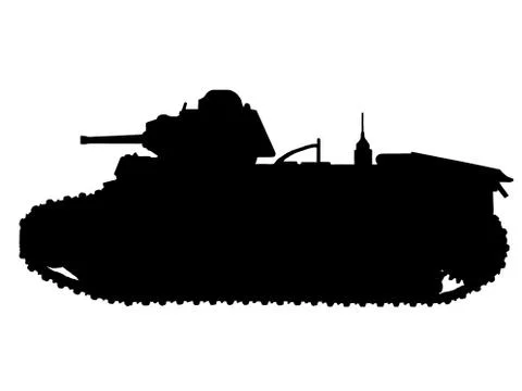 Ww2 - tanks Stock Illustration