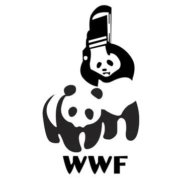 WWF panda Stock Illustration