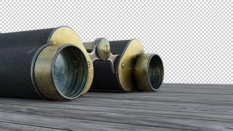 WWII Binocular Stock Photos