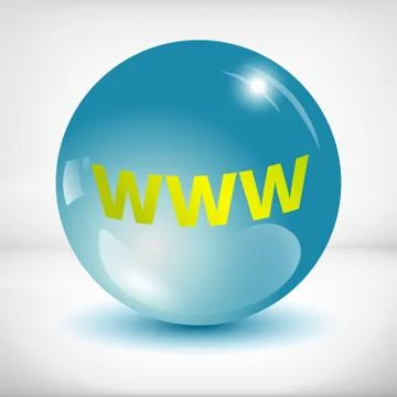 Www icon Stock Illustration