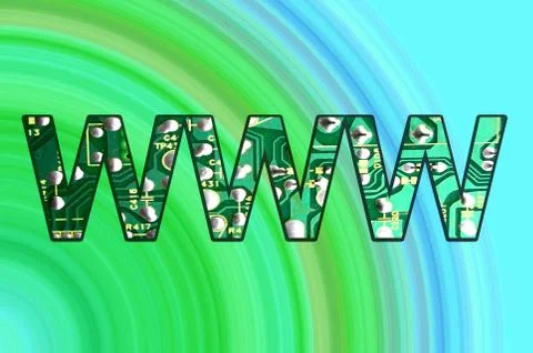 WWW Stock Illustration