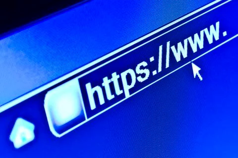 Www internet browser Fotos Stock