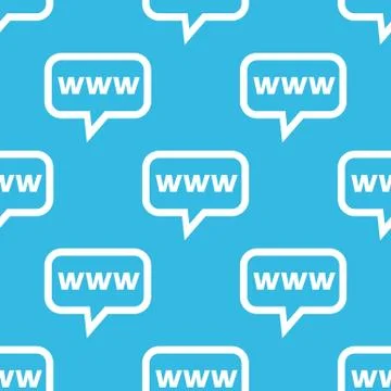 WWW message pattern Stock Illustration
