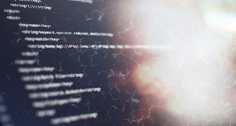 WWW software development. Mobile app developer. Innovative startup project. W 스톡 사진