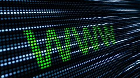'www' typed out onto tech background animation Stock Footage 95227920