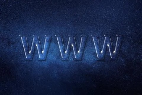 WWW Web site, Internet http address www Illustration