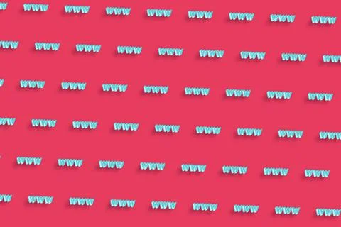 WWW Web site, Internet http address www Illustration