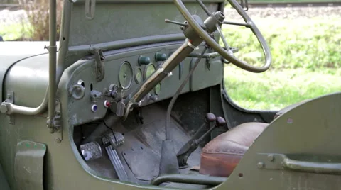 Wyllis, Old Jeep Video stock 52747531