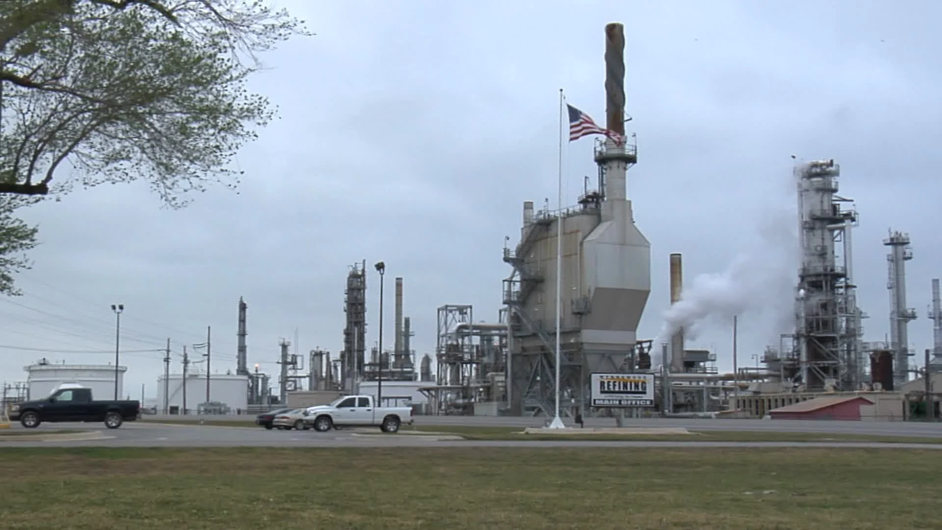 Wynnewood Refinery, Oklahoma | Stock Video | Pond5