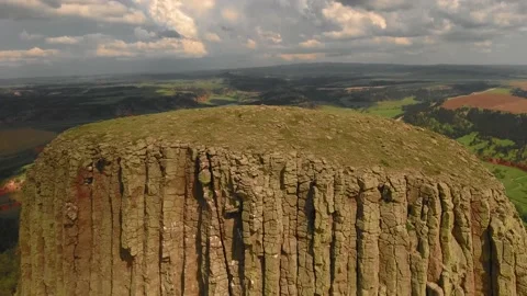Wyoming Devils Tower Stock Footage 219001681