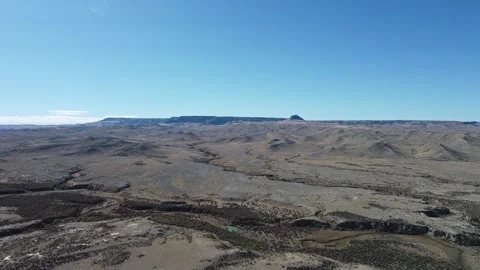 Wyoming Empty Road Video stock 305595017