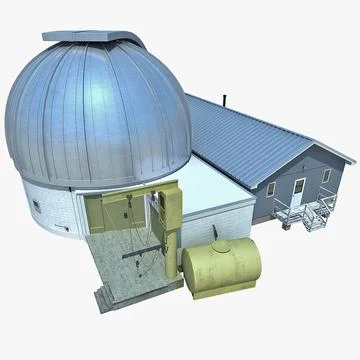 Wyoming InfraRed Observatory 3D Model