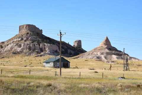 Wyoming Landscape Stock Photos
