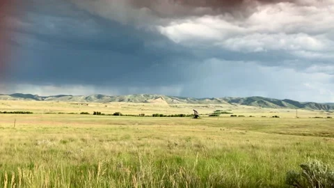 Wyoming Lightning Stock Footage 286288445