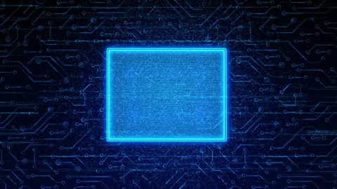 Wyoming Map Digital Technology Opener Stock Footage 335475917