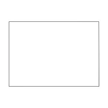 Wyoming, state of USA - solid black outline map of country area. Simple flat Ilustração Stock
