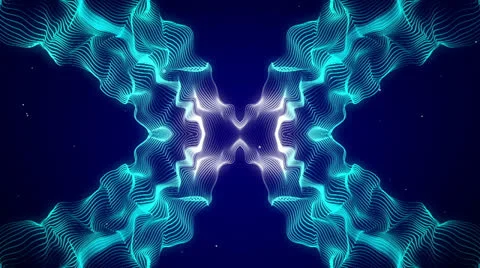 X Blue Stock Footage 25851138