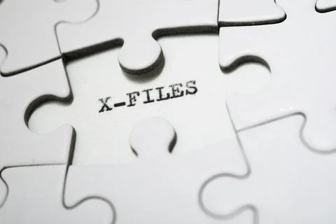 X-files concept view Stock Photos