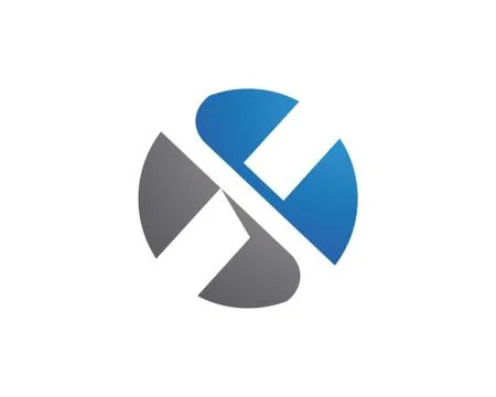 X Letter Logo Template Stock Illustration