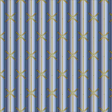 X line pattern Stock Illustration