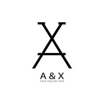 A &amp; X LOGO Stock Illustration