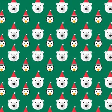 X-mas faces 003 Illustrazione stock