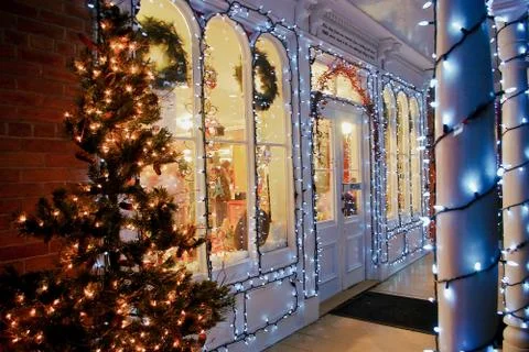 X-mas general store Stock Photos