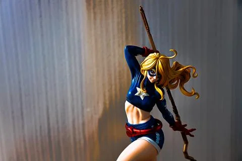 X-Men MARVEL COMIC character WOLVERINE(LAURA KINNEY). Stock Photos