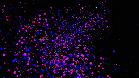 X Particles 4K 02 Stock Footage 108049016