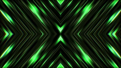 X Pattern Black and Green Background Stock Footage 266020838