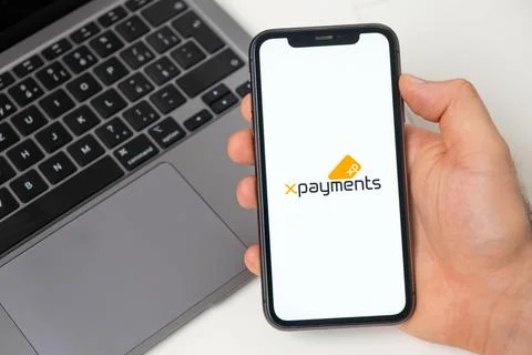 X payments payment system allows to make money transfers. Online shopping with Stock Photos