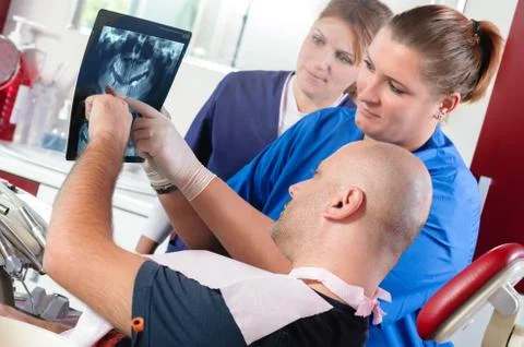 X-ray check Stock Photos