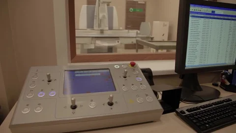 X-ray control pannel  Stock Footage 82481201