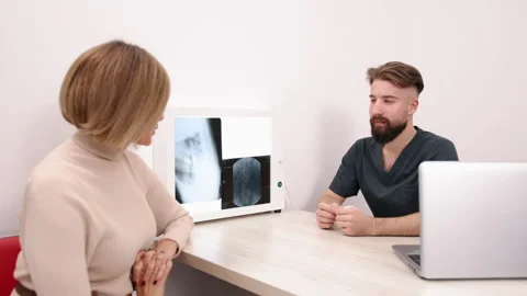 X-ray Discussion, Imaging Analysis, Radiology Analysis Stock-Footage 274509133