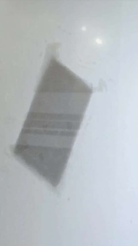 X-ray food inspection system checking tofu packages for foreign objects on a con Video stock 330598264