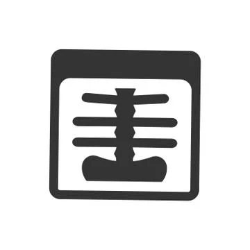 X-ray Icon Stock Illustration