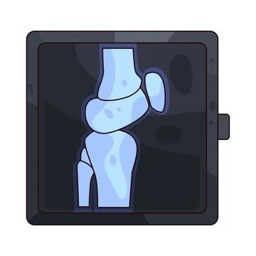 X-ray illustration Stock Illustration